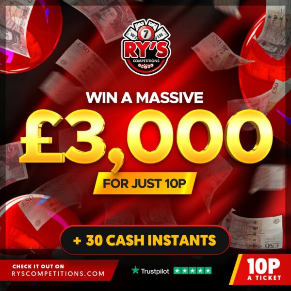 WIN UPTO £100 INSTANTLY + £3000 END PRIZE FOR JUST 10p #3