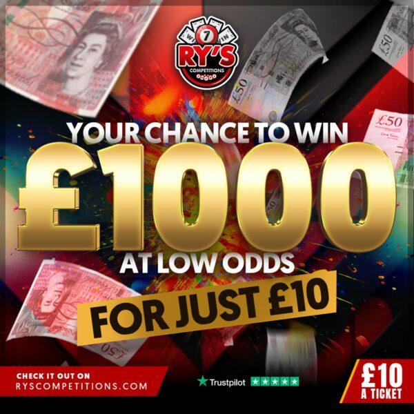 WIN £1,000 FOR £10.00 - Low Odds #2