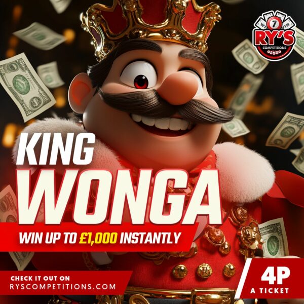 King Wonga Cash - £500 End Prize *Auto Draw* #1