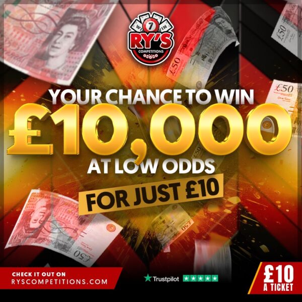 WIN £10,000 For £10.00